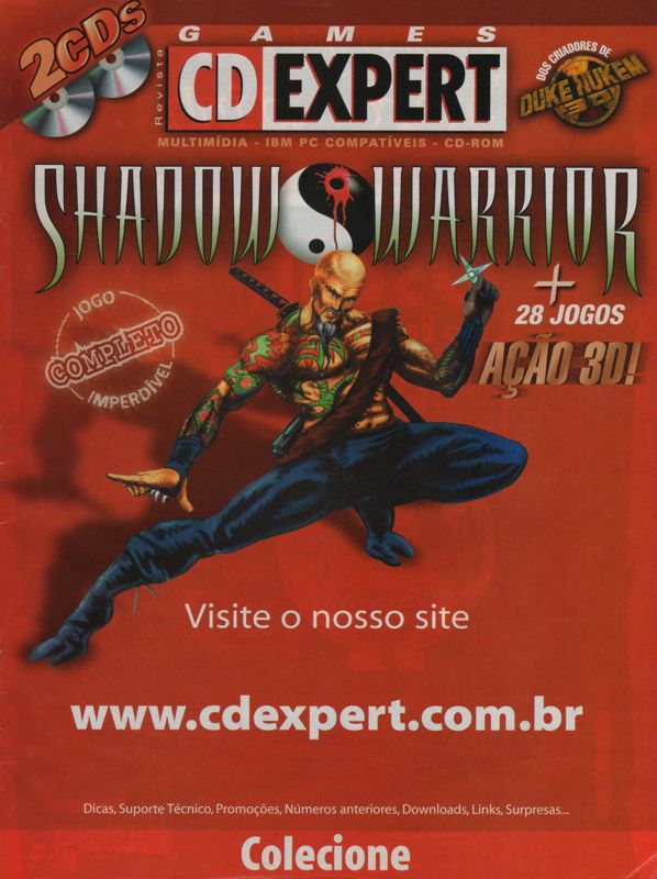 Front Cover for Shadow Warrior (DOS) (CD Expert N° 19 covermount)