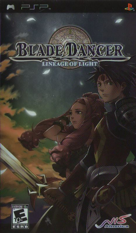 Front Cover for Blade Dancer: Lineage of Light (PSP)
