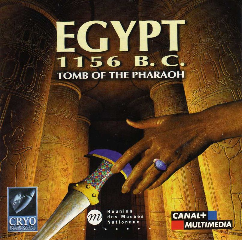 Front Cover for Egypt 1156 B.C.: Tomb of the Pharaoh (Macintosh and Windows)