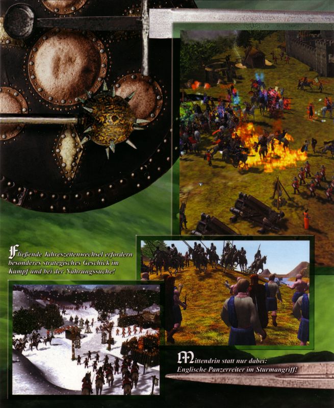 Inside Cover for Highland Warriors (Windows) (Software Pyramide release): Left Flap