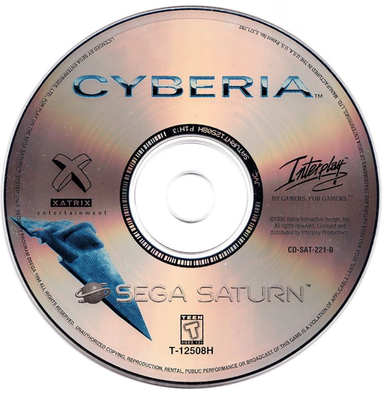 Media for Cyberia (SEGA Saturn)