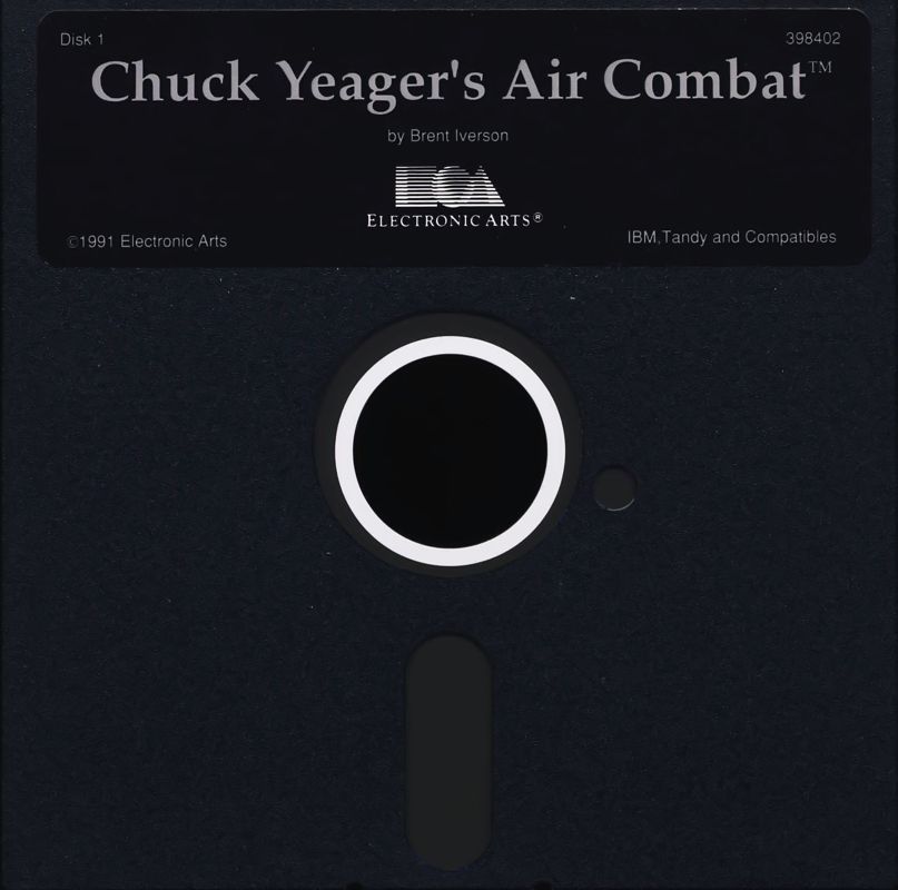Media for Chuck Yeager's Air Combat (DOS): Disk 1
