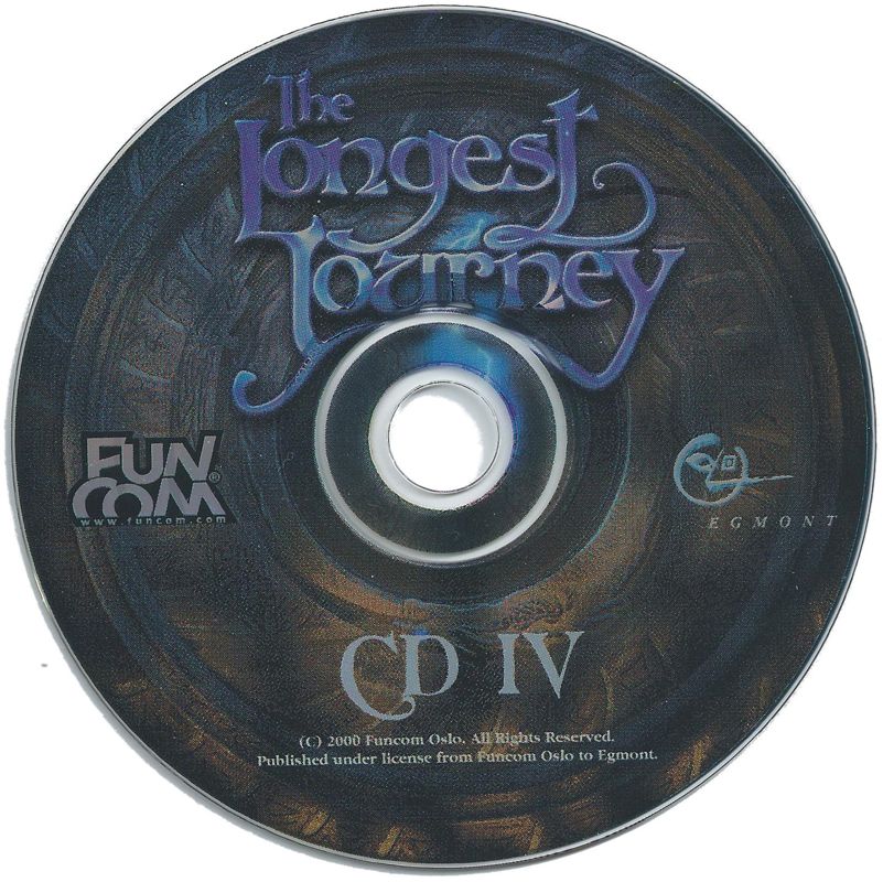 Media for The Longest Journey (Windows): Disc IV