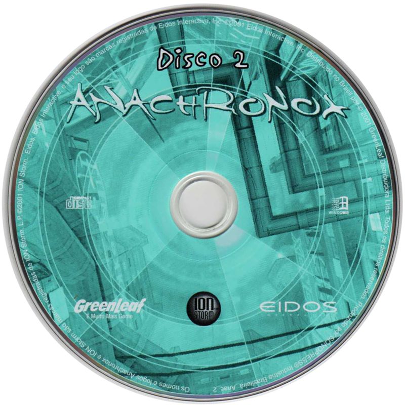 Media for Anachronox (Windows): Disc 2/2