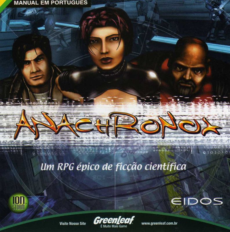 Other for Anachronox (Windows): Jewel Case - Front