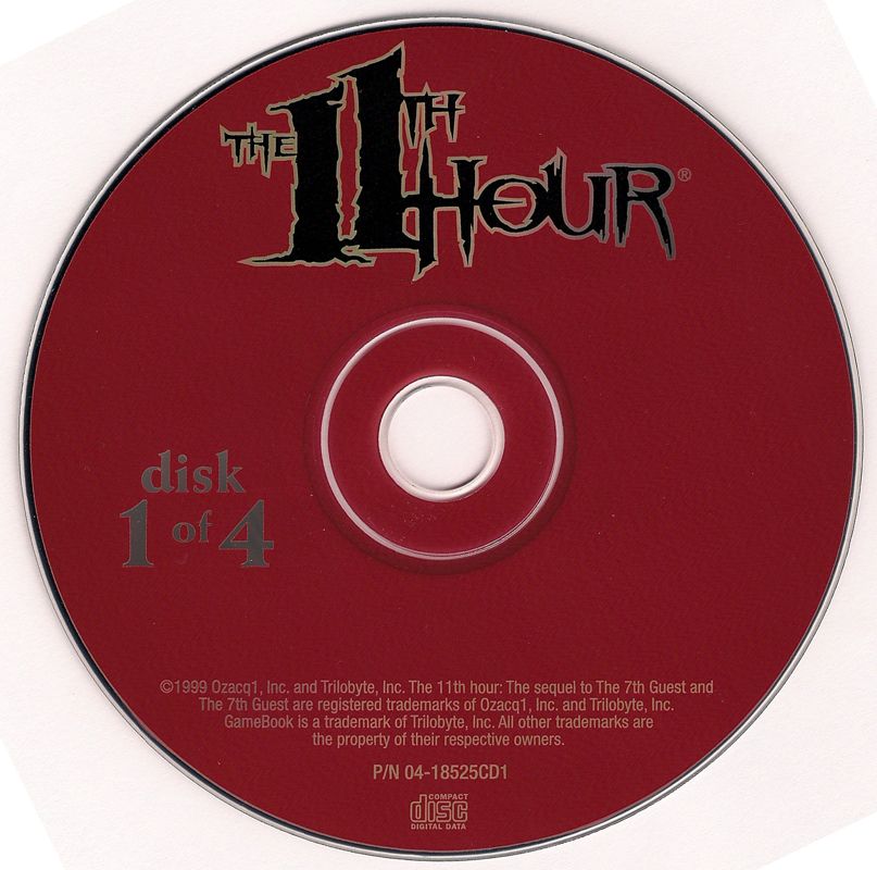 Media for The 11th Hour (DOS and Windows) (Budget Release): Disc 1 of 4