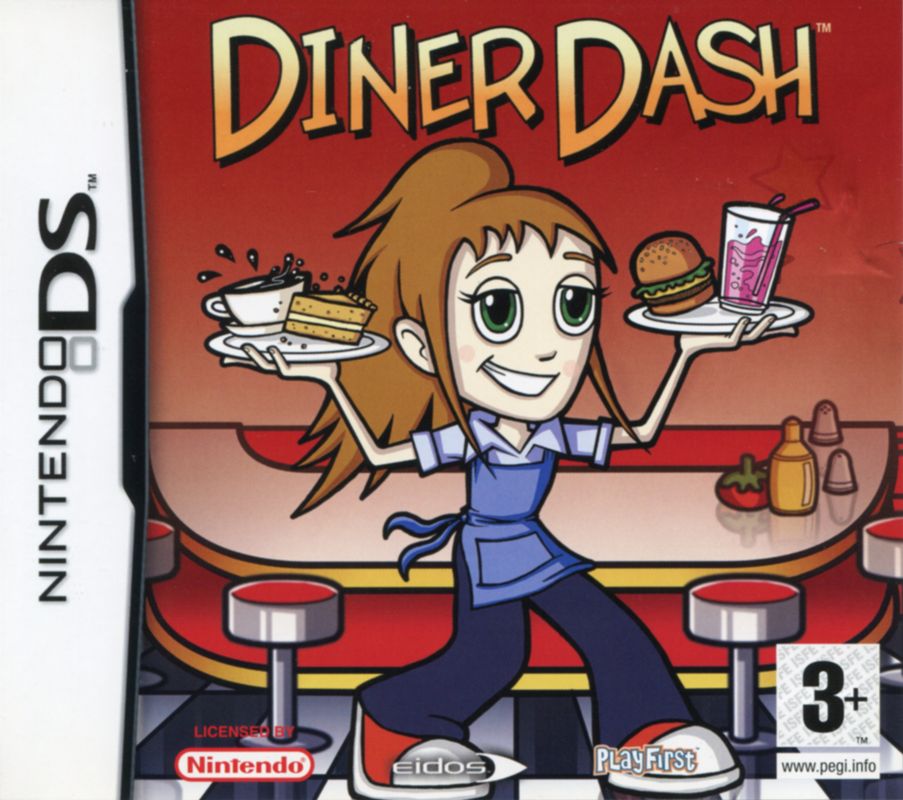 Front Cover for Diner Dash: Sizzle & Serve (Nintendo DS)