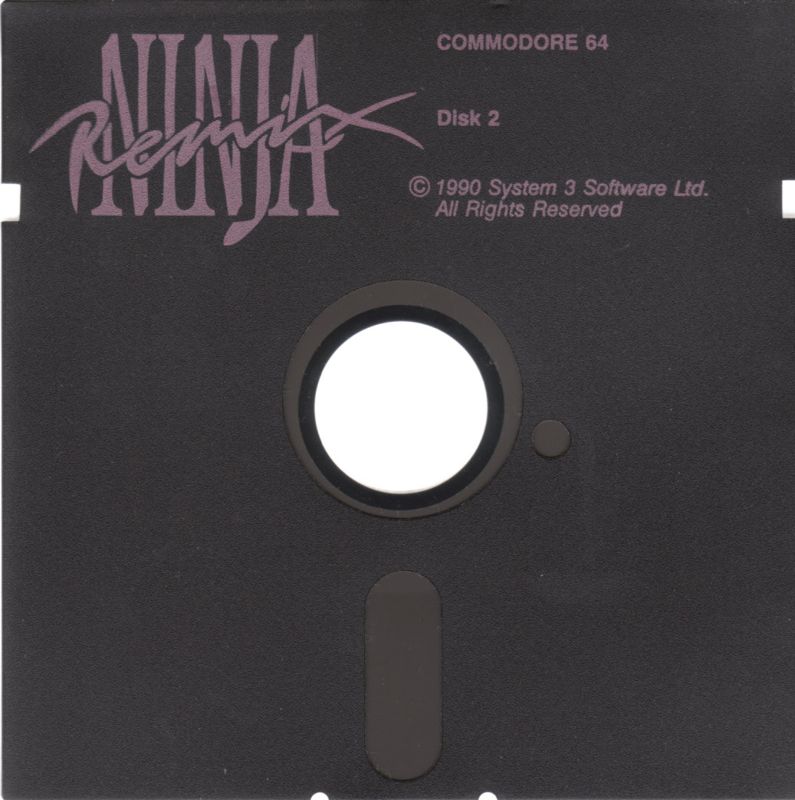 Media for Ninja Remix (Commodore 64): Disk 2/2