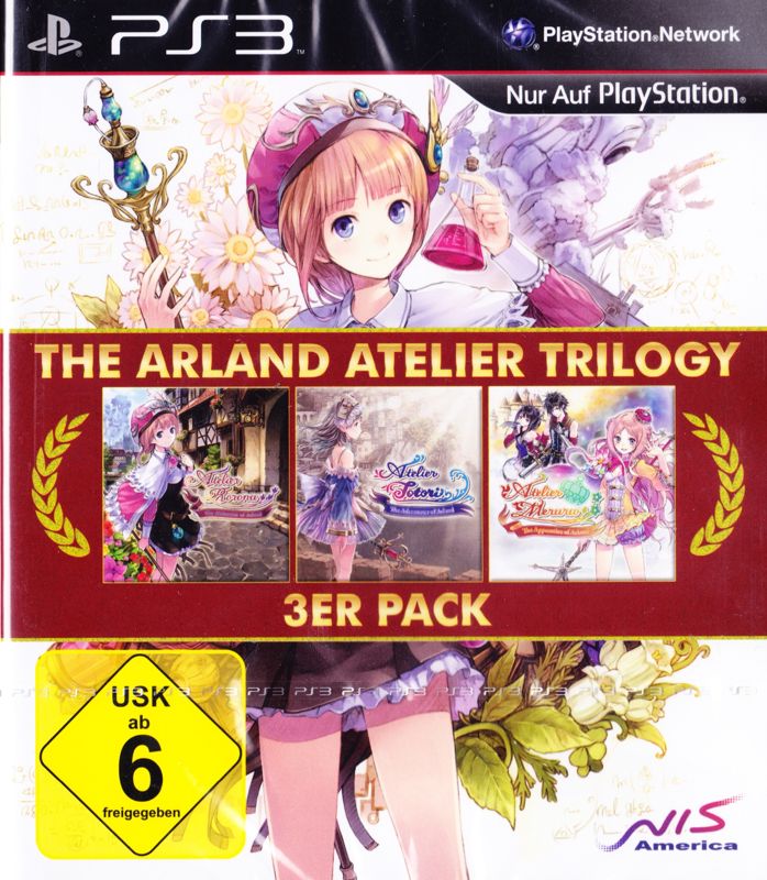 Front Cover for The Arland Atelier Trilogy (PlayStation 3)