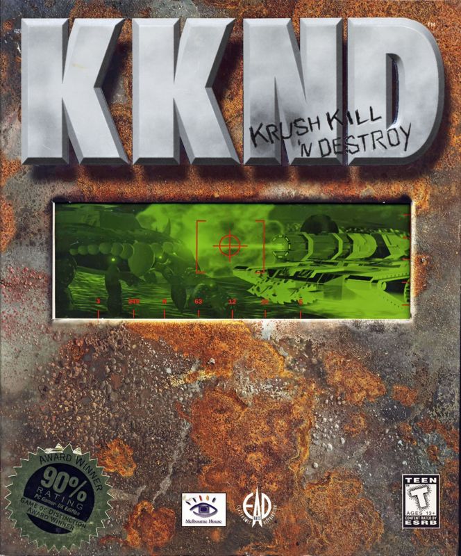 Front Cover for KKND: Krush Kill 'N Destroy (DOS)