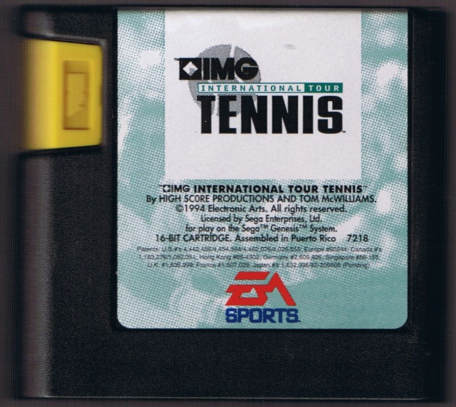 Media for IMG International Tour Tennis (Genesis)