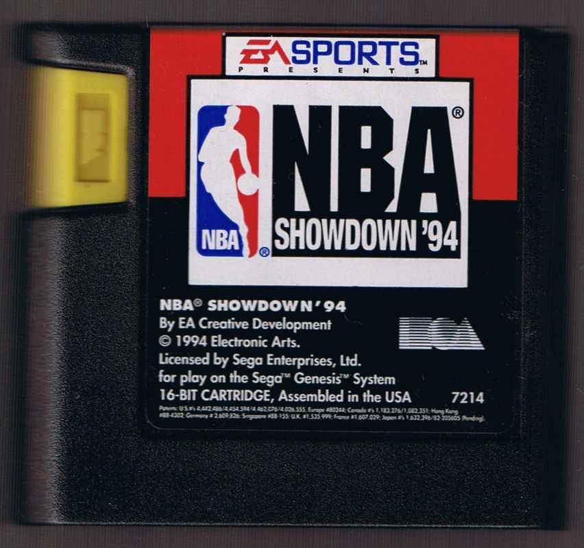 Media for NBA Showdown (Genesis)