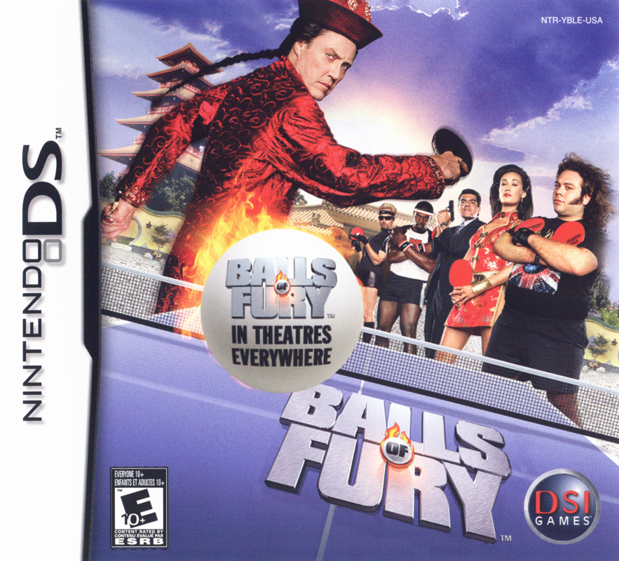 Front Cover for Balls of Fury (Nintendo DS)
