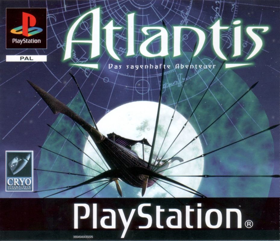 Front Cover for Atlantis: The Lost Tales (PlayStation)