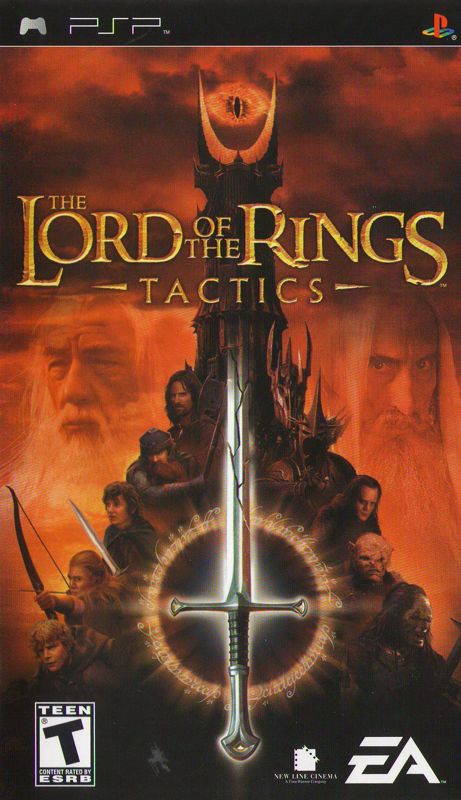 Front Cover for The Lord of the Rings: Tactics (PSP)