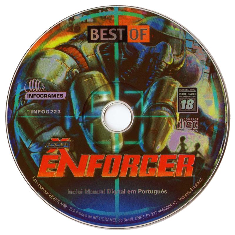 Media for X-COM: Enforcer (Windows) (Best of Infogrames release)