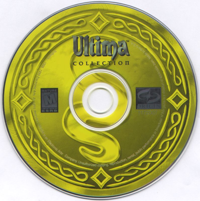 Media for Ultima Collection (DOS) (EA CD-ROM Classics Release)