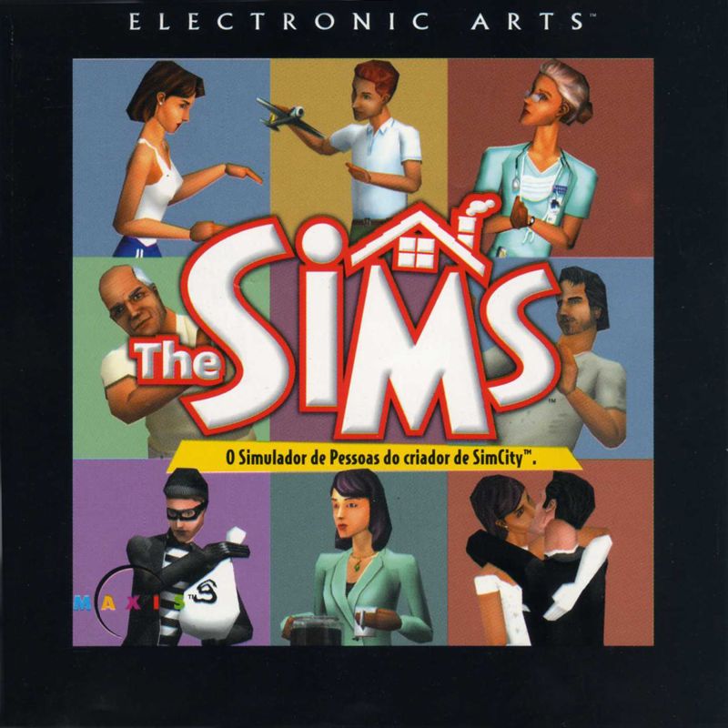 Other for The Sims (Windows): Jewel Case - Front