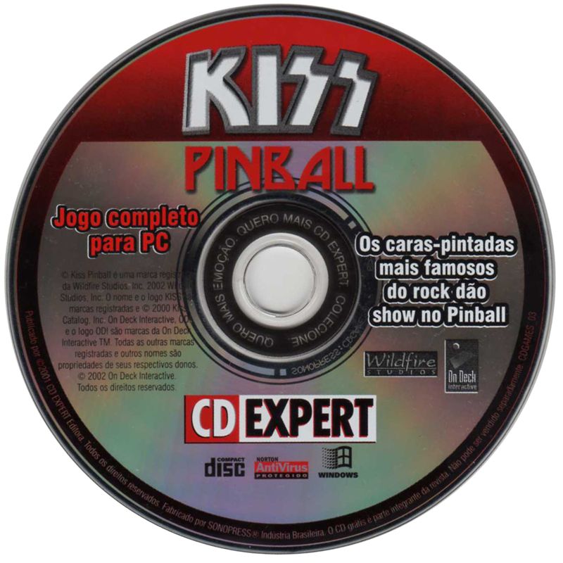 Media for Kiss Pinball (Windows) (CD Expert N° 03 covermount)