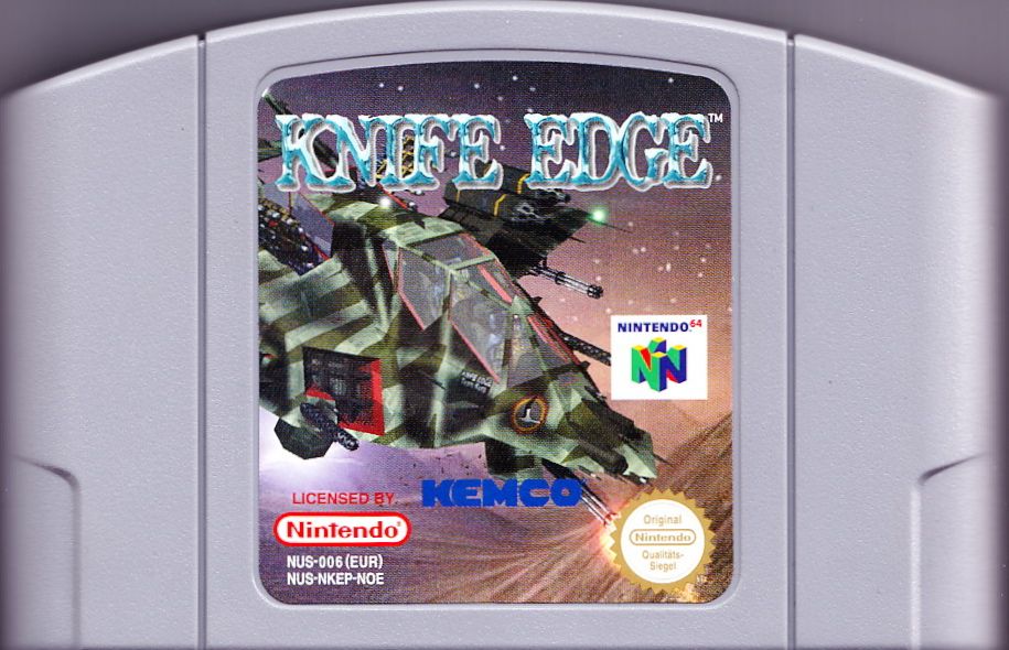 Media for Knife Edge: Nose Gunner (Nintendo 64)