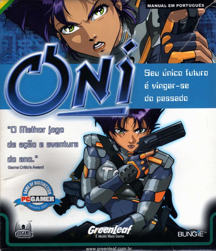 Front Cover for Oni (Windows)