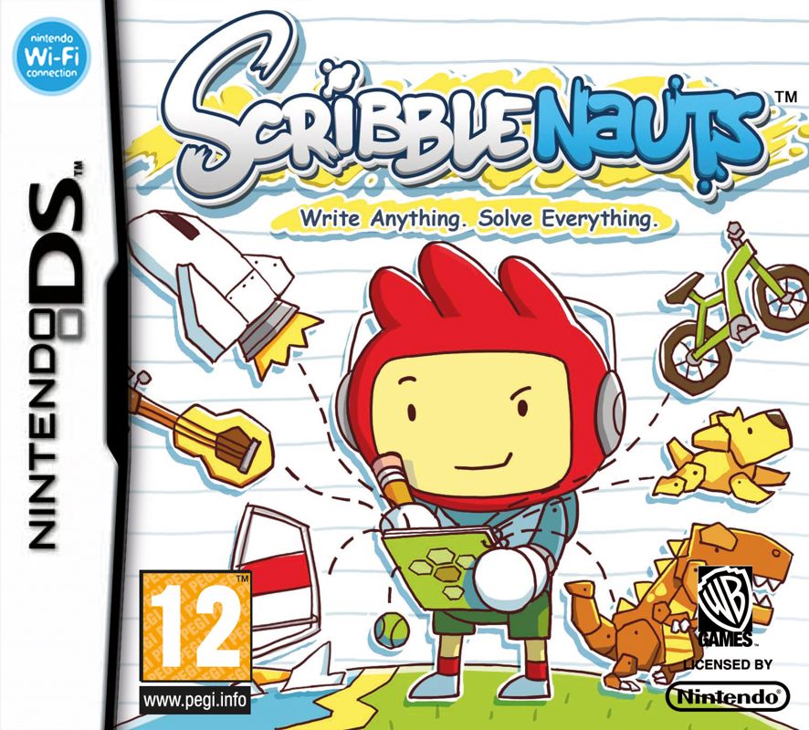 Front Cover for Scribblenauts (Nintendo DS) (Promotional cover released July 2009)