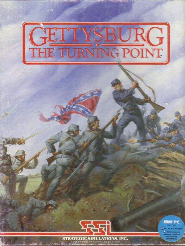 Front Cover for Gettysburg: The Turning Point (DOS)