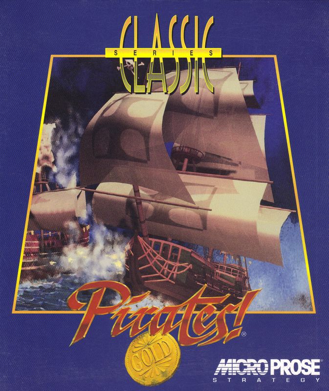 Front Cover for Pirates! Gold (DOS) (Classic Series release)