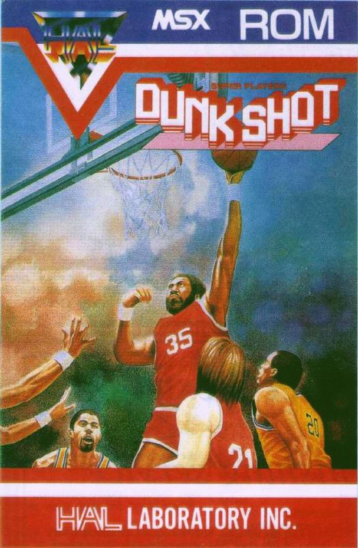 Front Cover for Dunkshot (MSX)