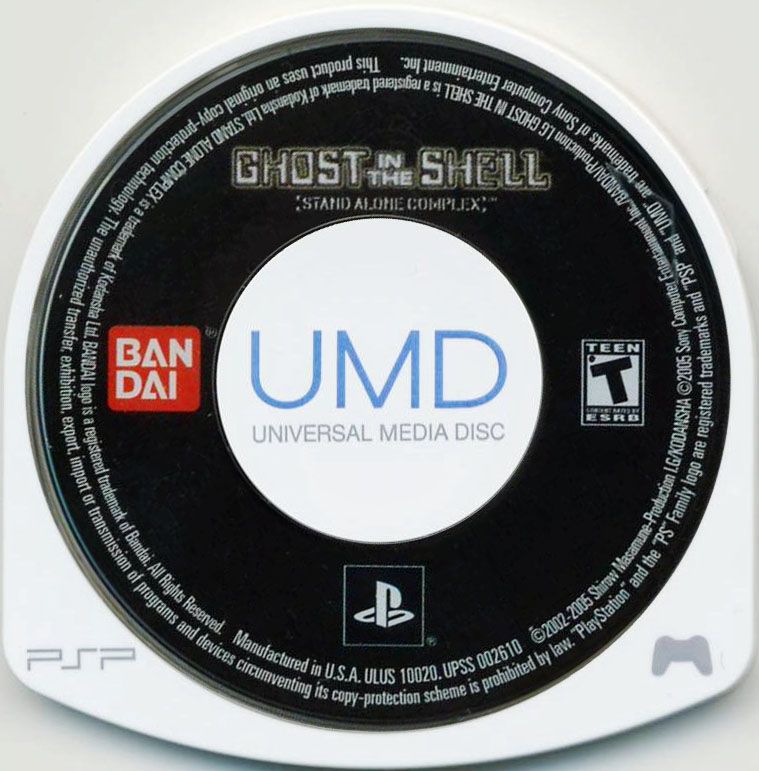 Media for Ghost in the Shell: Stand Alone Complex (PSP)