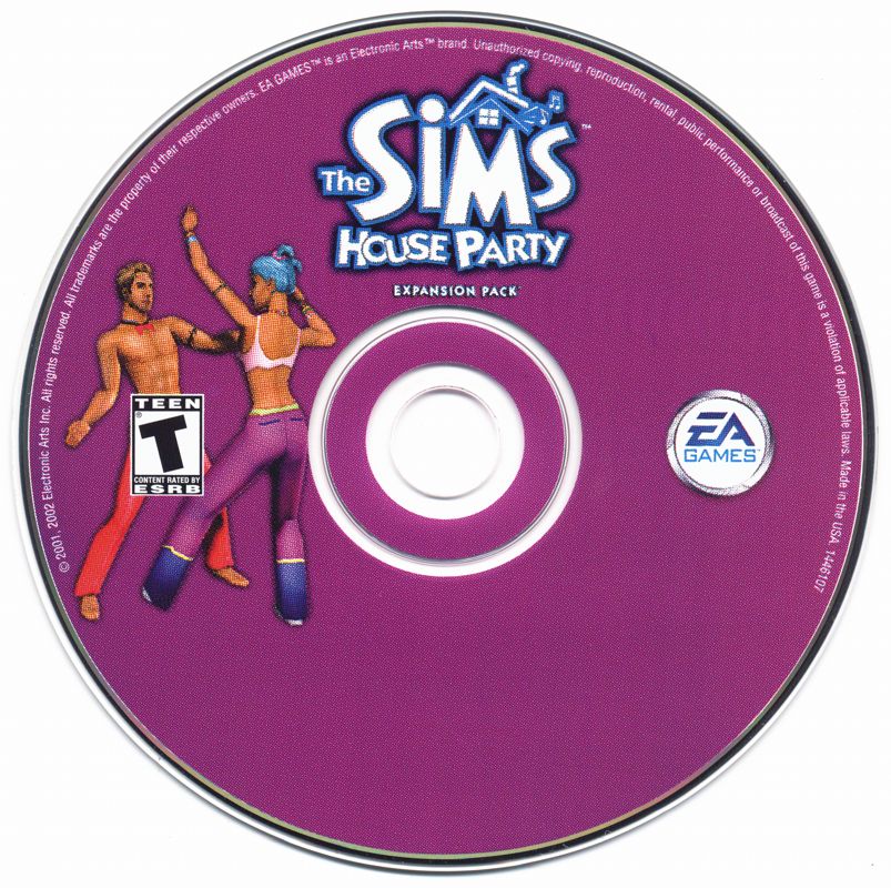 Media for The Sims: Double Deluxe (Windows): House Party Disc