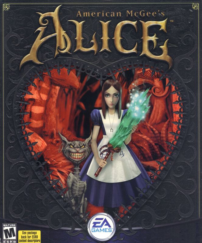 Front Cover for American McGee's Alice (Windows) (Alternate cover)