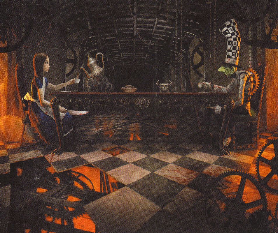 Inside Cover for American McGee's Alice (Windows) (Alternate cover): Jewel Case - Back