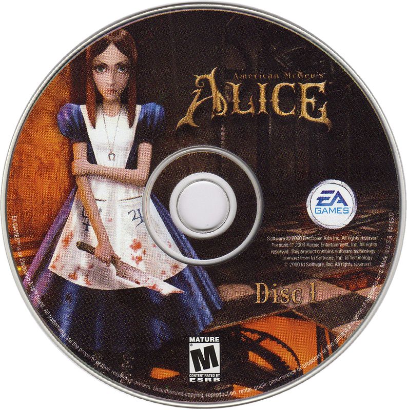 Media for American McGee's Alice (Windows) (Alternate cover)