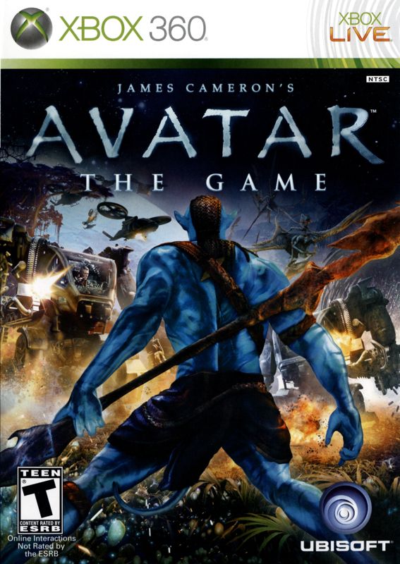 Front Cover for James Cameron's Avatar: The Game (Xbox 360)