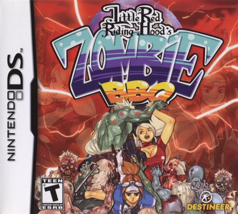 Front Cover for Little Red Riding Hood's Zombie BBQ (Nintendo DS)