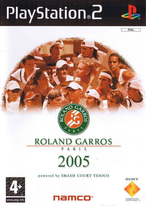 Front Cover for Roland Garros 2005: Powered by Smash Court Tennis (PlayStation 2)