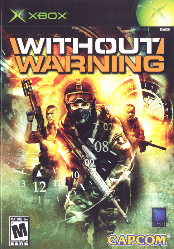 Front Cover for Without Warning (Xbox)