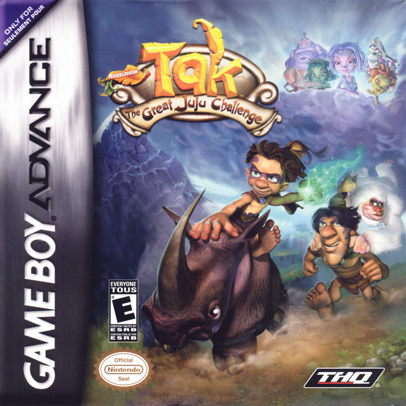 Front Cover for Tak: The Great Juju Challenge (Game Boy Advance) (Slipcase)