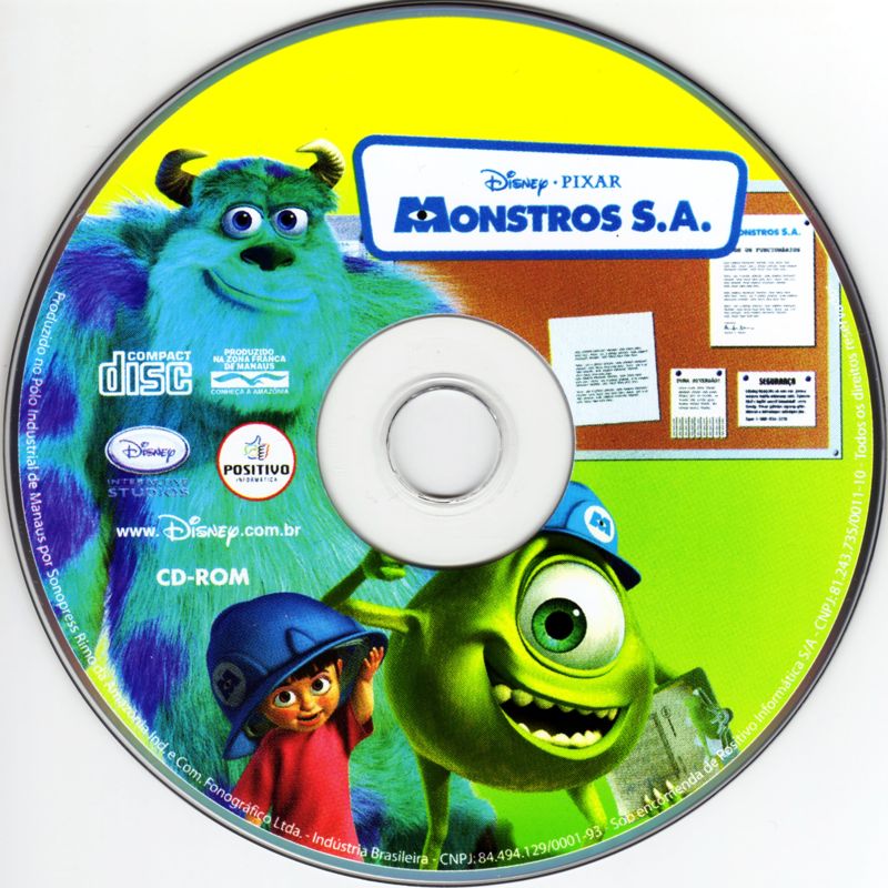 monsters inc blu ray cover