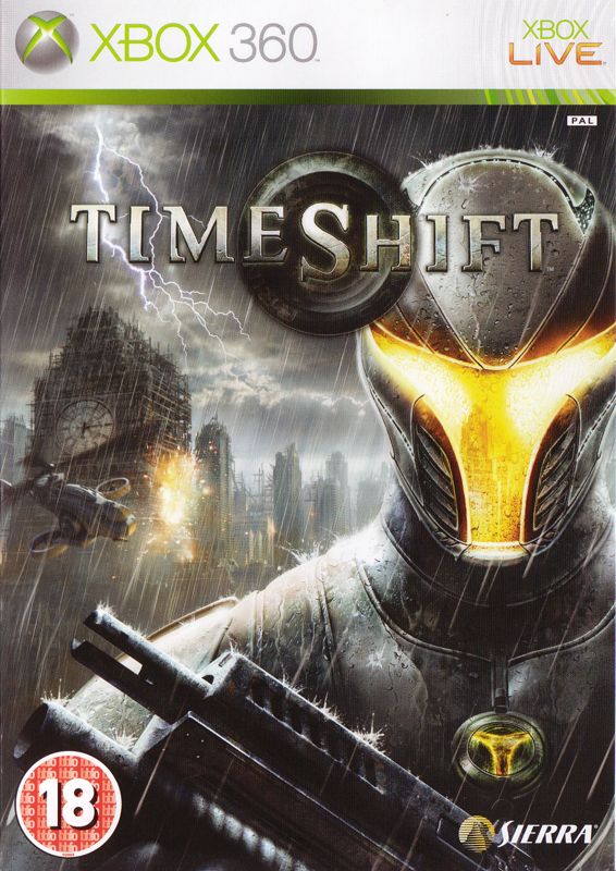 Front Cover for TimeShift (Xbox 360)