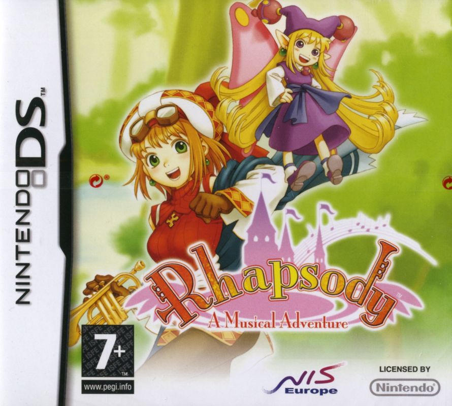 Front Cover for Rhapsody: A Musical Adventure (Nintendo DS)