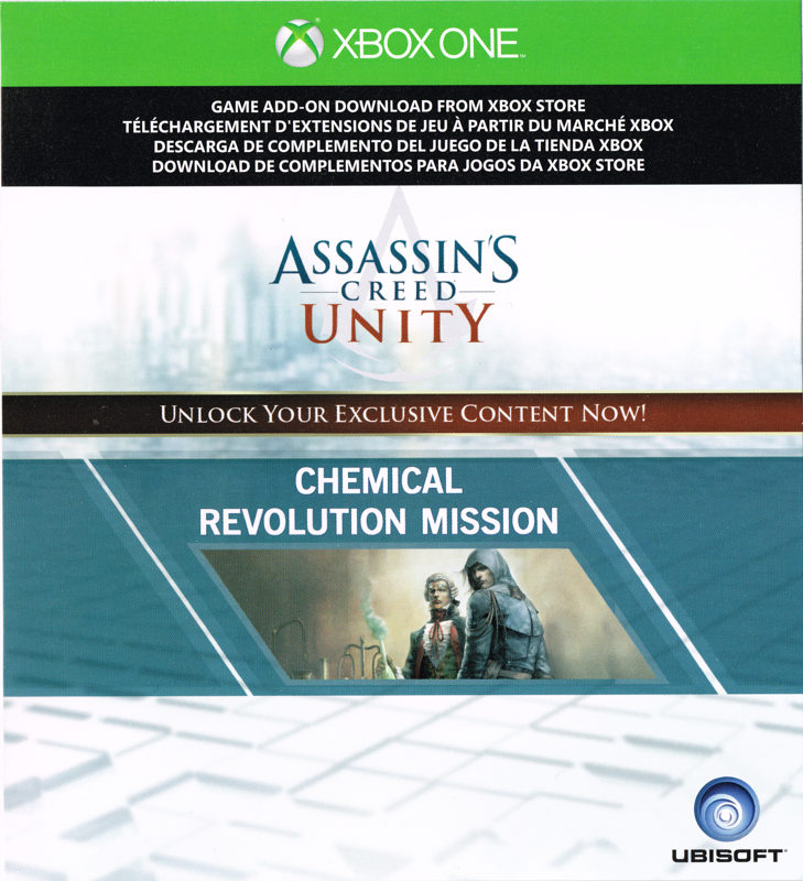 Assassin's Creed Unity (Limited Edition) cover or packaging material