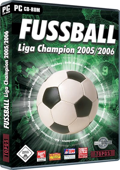 Front Cover for Fussball Liga Champion 2005/2006 (Windows) (Download release)