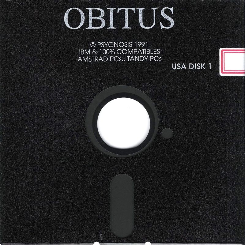 Media for Obitus (DOS): Disk 1/6