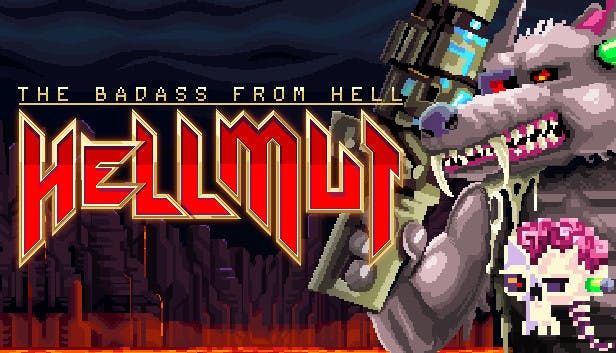 Front Cover for Hellmut: The Badass from Hell (Windows) (Humble Store release)