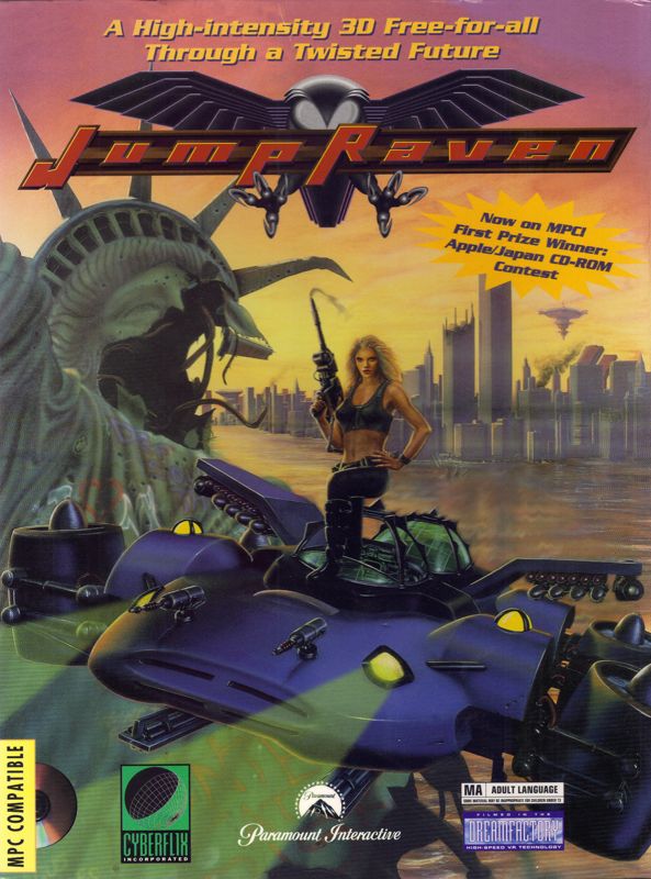 Front Cover for Jump Raven (Windows 3.x)