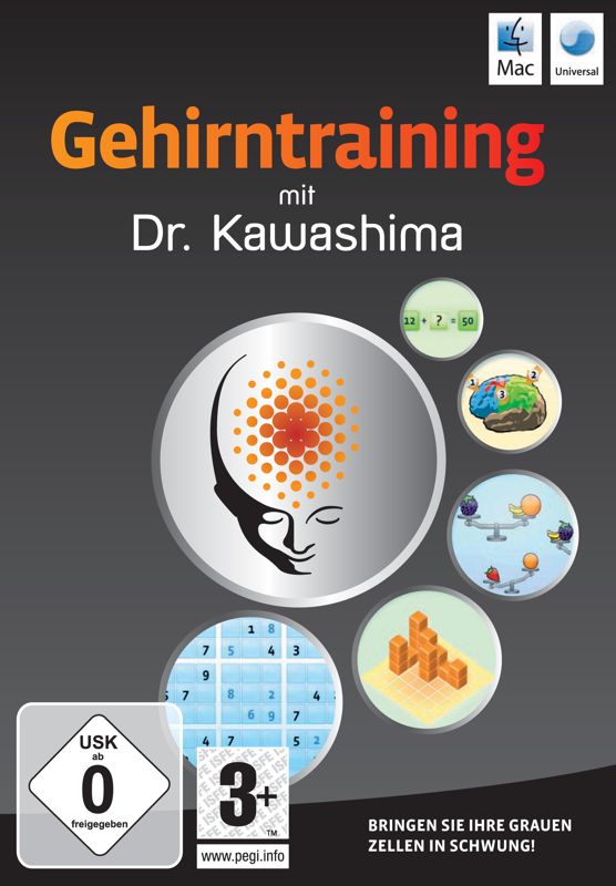 Front Cover for Train Your Brain With Dr. Kawashima (Macintosh)