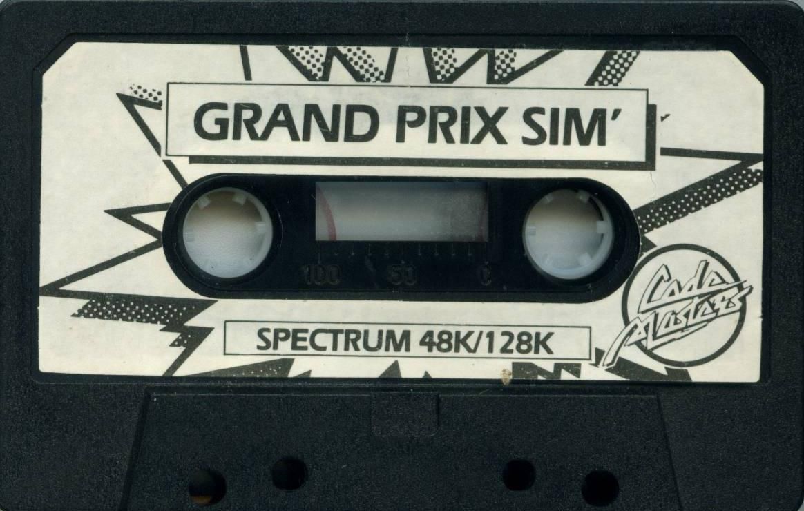 Media for Grand Prix Simulator (ZX Spectrum)