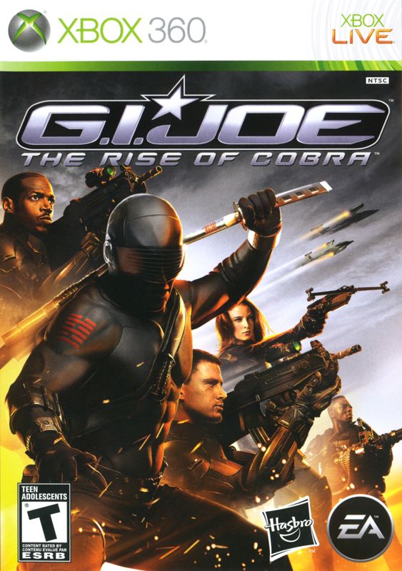 Front Cover for G.I. Joe: The Rise of Cobra (Xbox 360)